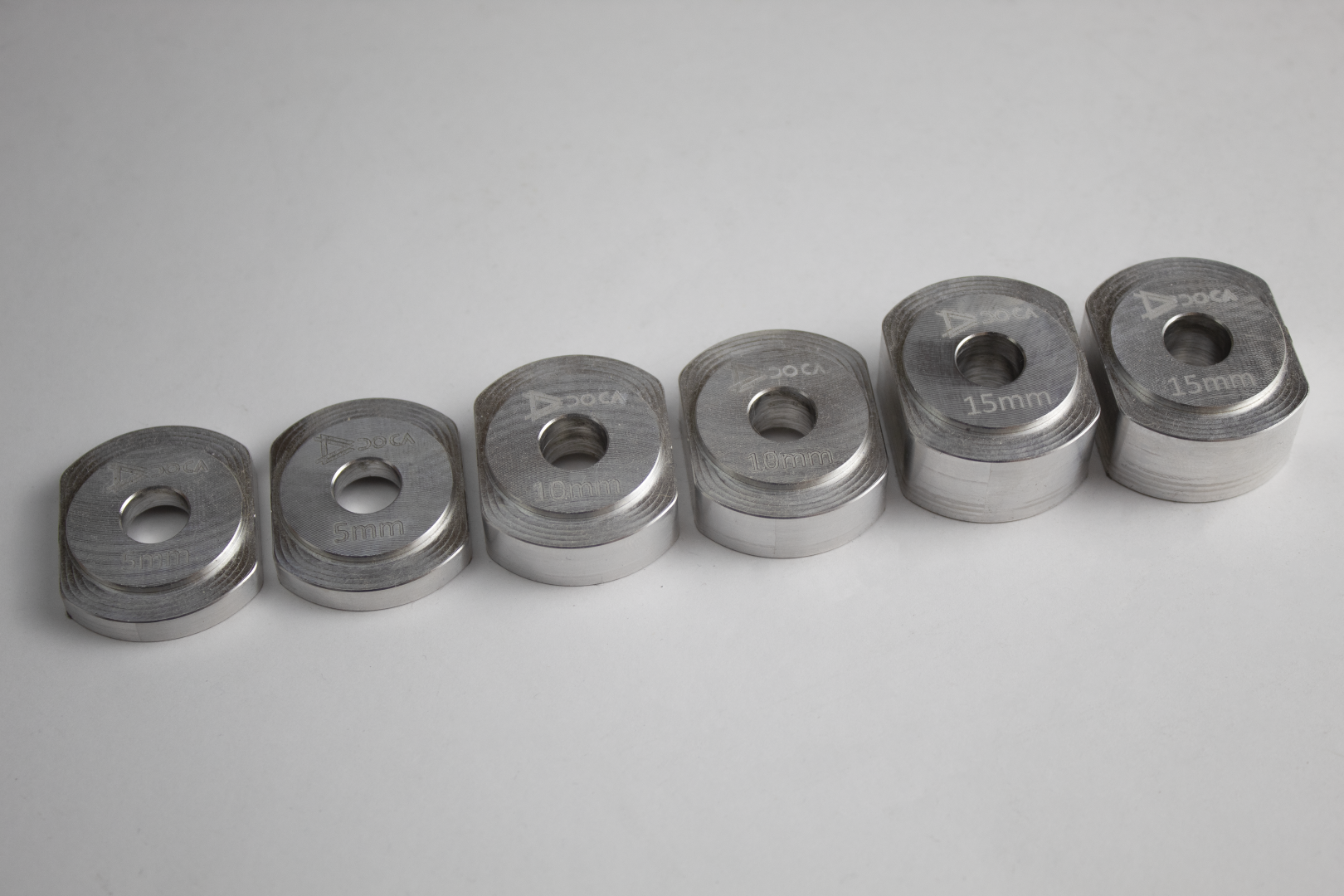 Aumentos de Guiador DOCA – KTM / Husqvarna 2024–2026 (Kit com 3 Medidas) não compatível com mesas maquinadas) - Image 2