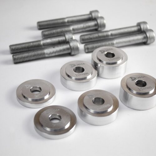 Aumentos de Guiador DOCA – KTM / Husqvarna 2024–2026 (Kit com 3 Medidas) compatível com mesas maquinadas