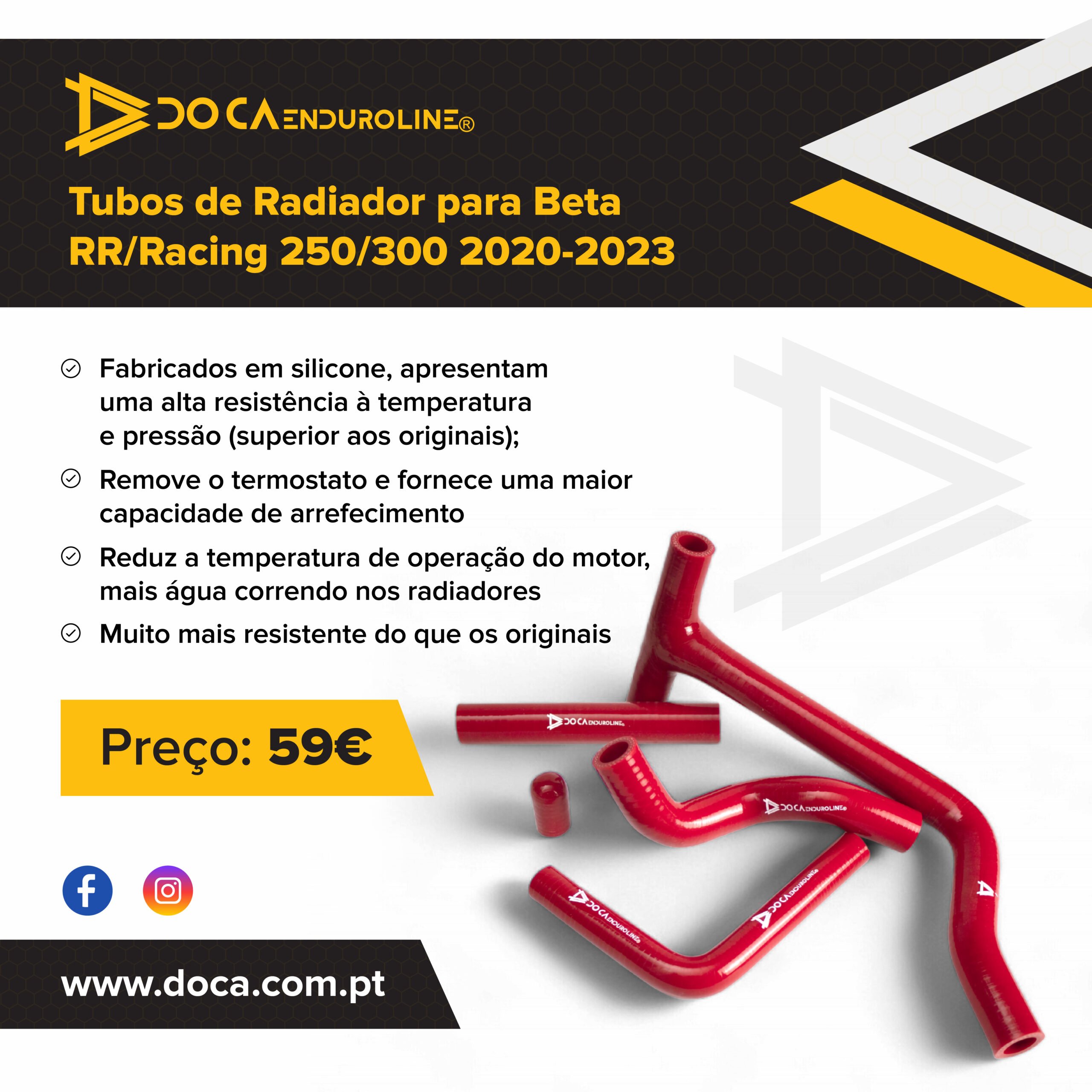 Kit Tubos de Radiador BETA RR/ Racing 250-300 (2020-2025) - Image 2