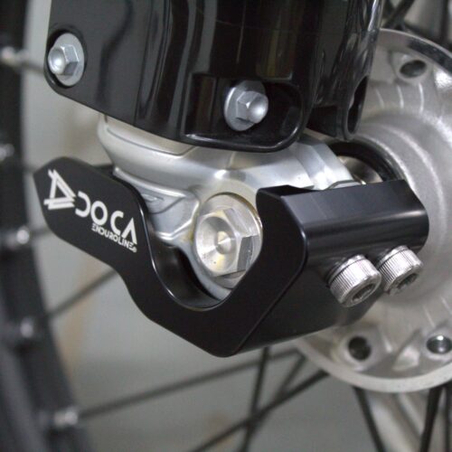 Proteção de Suspensão Direita em Alumínio – KTM / Husqvarna / Gasgas