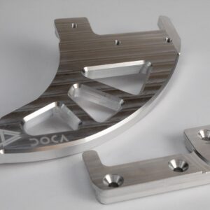 Proteção de Disco Traseiro DOCA – GasGas Braktec (Montagem no Suporte da Pinça)