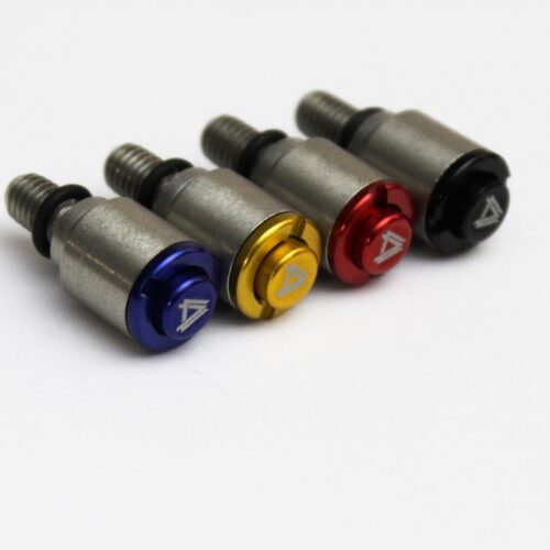 Purgadores de suspensão Pretos KAYABA / SHOWA M5x0.8mm